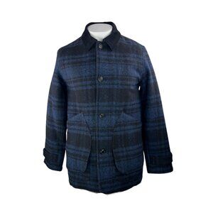 Men's Blue Plaid Jacket